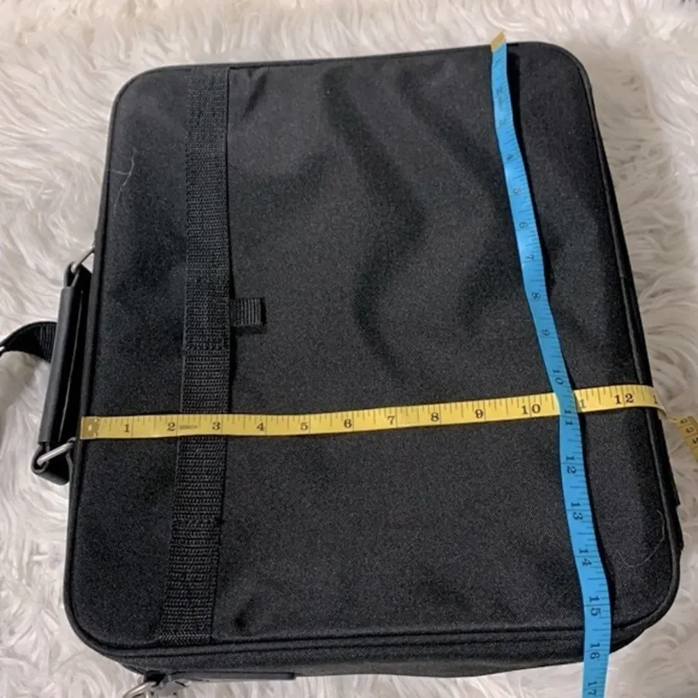 🟢3 for $20 TARGUS computer case w compartments zip closure top handle adj strap